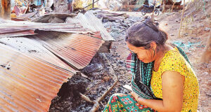 “কিছুই অবশিষ্ট নেই, সবকিছু ছাই হয়ে গেছে”