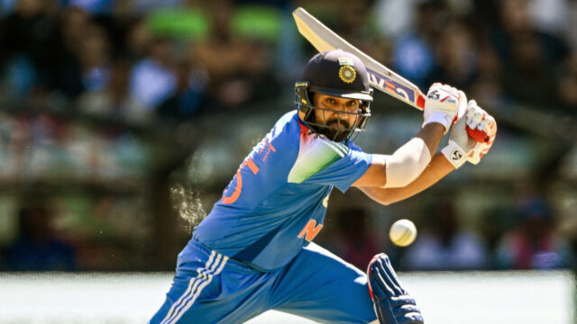 Rohit Stars As India Make