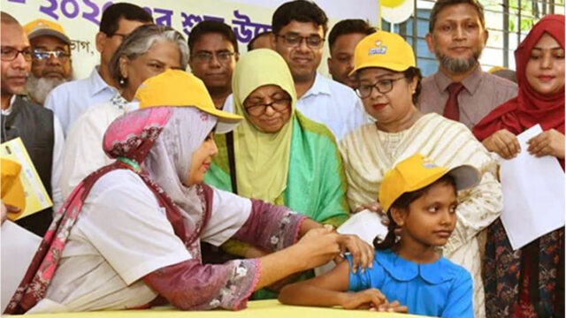 Typhoid Vaccination Begins Today