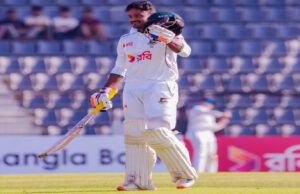 প্রথম ইনিংসে বাংলাদেশ ৪৭৬ রানে অলআউট