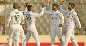 আয়ারল্যান্ডের বিপক্ষে দ্বিতীয় টেস্টে বাংলাদেশের দখল আরও দৃঢ় হলো।