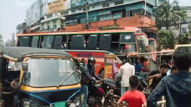 Dhaka Barishal Highway Blocked