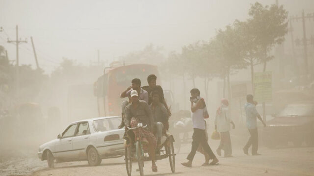 Dhaka’s Air Heavily Polluted