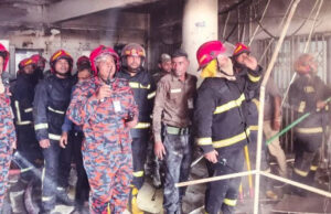 বাংলাদেশ মেডিকেল বিশ্ববিদ্যালয়ের আগুন নিয়ন্ত্রণে