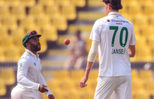 দক্ষিণ আফ্রিকার ঐতিহাসিক টেস্ট সিরিজ জয়ের কাছাকাছি, জ্যানসেনের ছয় উইকেট