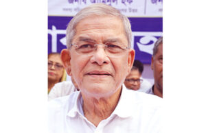 সামাজিক যোগাযোগ মাধ্যম ব্যবহার করে জনতা তৈরি করা হচ্ছে: মির্জা ফখরুল