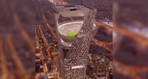 ২০৩৪ সালের সৌদি বিশ্বকাপের জন্য ‘স্কাই স্টেডিয়াম’-এর এআই ভিডিও দেখে সোশ্যাল মিডিয়া বোকা বনে গেছে