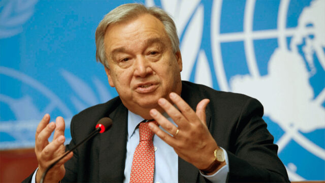 UN Secretary General Sends Message