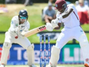 এপিক গ্রিভসের ডাবল সেঞ্চুরিতে নিউজিল্যান্ডের বিপক্ষে প্রথম টেস্ট ড্র করলো উইন্ডিজ