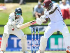 এপিক গ্রিভসের ডাবল সেঞ্চুরিতে নিউজিল্যান্ডের বিপক্ষে প্রথম টেস্ট ড্র করলো উইন্ডিজ