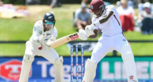 এপিক গ্রিভসের ডাবল সেঞ্চুরিতে নিউজিল্যান্ডের বিপক্ষে প্রথম টেস্ট ড্র করলো উইন্ডিজ