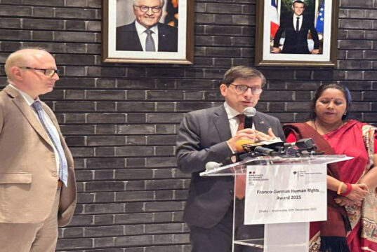 সুমাইয়া ইসলাম মানবাধিকারের জন্য ফ্রাঙ্কো-জার্মান পুরস্কার জিতেছেন